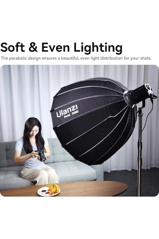 Ulanzi 90cm Bowens Mount Parabolic Softbox L055