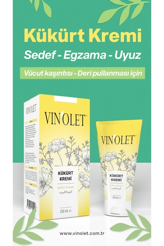 Vinolet Kükürt Kremi 150 ML