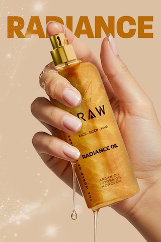 Uraw Radiance Oil Saç ve Vücut İçin Nem Parlaklık ve Işıltı Veren Bakım Yağı 125 ML