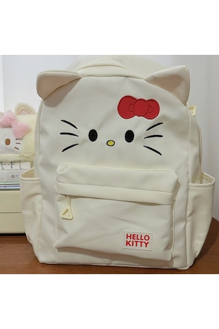 Charhp&kejnt Japon Yay Kt Kedi Büyük Kapasiteli Sırt Çantası Kız İşe Gidip Gelme Sırt Çantası Öğrenci Okul Çantası Diğer