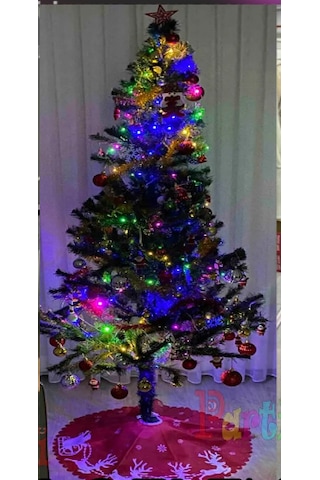 Peri Led Işık 10 Metre Rgb Renkli Yılbaşı Dekoratif Aydınlatma Ramazan Bayramı Ev Süsleme RGB