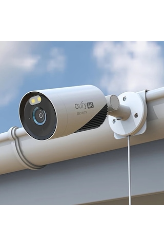 Honeybeeshop Eufy Security Solocam S340 E30 Kanal Askısı Hh Beyaz Duvara Monte Güneş Enerjili Güvenlik Kamerası Beyaz 1 Paket Dış Mekan