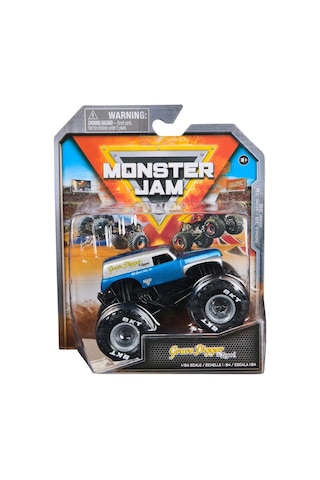Monster Jam 1:64 Grave Dıgger Mavi