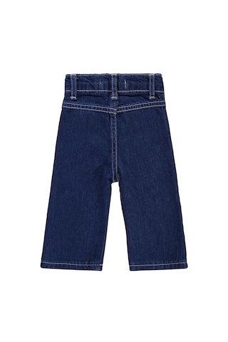Civil Baby Kız Bebek Kalp Pachli 6-18 Ay Pantolon Kot - Mavi
