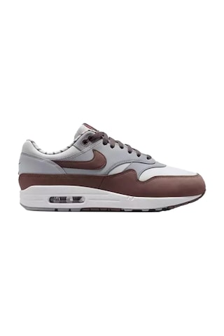 Nike Air Max 1 Shima Premium Leather Womens Sneaker Hakiki Deri Kadın Günlük Spor Ayakkabı Kahverengi Kahverengi