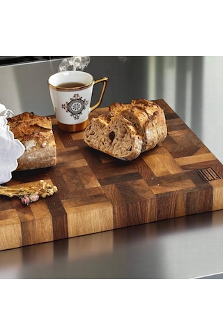 Kesme Tahtası Ceviz End Grain Medium