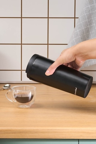 Karaca Sheeny Çelik Sızdırmaz Termos 450 Ml Siyah Siyah