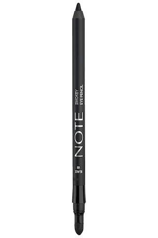 Note Cosmetics Smokey Eye Waterproof Aplikatörlü Göz Kalemi 01 Black - Siyah 01