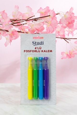 Studi 4'lü Fosforlu Kalem