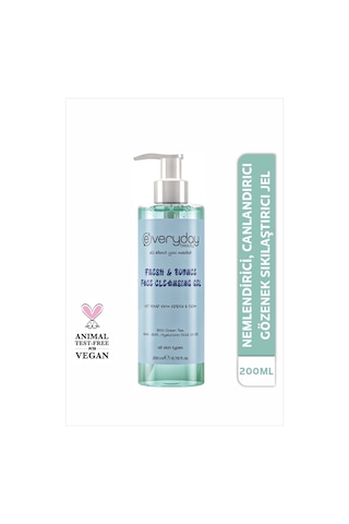 Everyday Beauty Fresh & Bounce Nemlendirici ve Ferahlatıcı Yüz Temizleme Jeli 200 ML