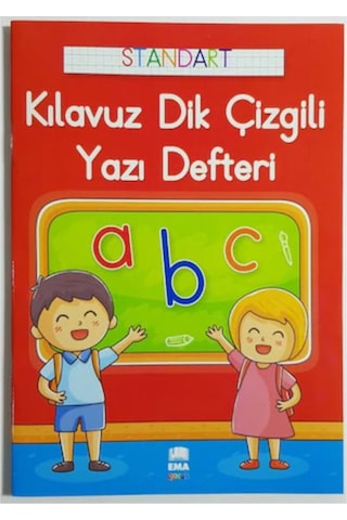 Ema Dik Temel Harflerle Yazı Defteri Standart Renkli 19 x 27 CM