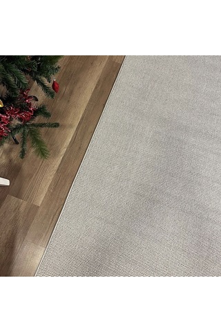 Hoom Rugs Vega S5486a Krem Hav Toz Vermez Hasır Dokuma Modern Makina Halısı Krem