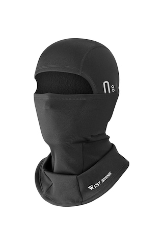 West Bıkıng Yp0201343 Rüzgar Geçirmez Nefes Alabilen Motosiklet Balaklava