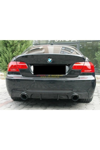 Bmw E92 Difüzör Mtechnic Arka Tampon Eki 2007-2013 Arası Parlak S