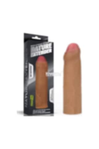 Hızlı Express Lovetoy Nature 2.5 Cm Dolgulu Sünnetsiz Penis Kılıfı New