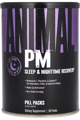 Universal Animal Pm 30 Packs - Sleep + Repair Recovery + Valerian