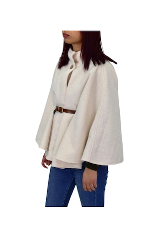 Enisse Kadın Panço Hırka Bgl-st04243 Krem