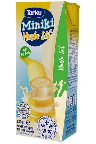 Torku Miniki Muzlu Süt 180 Ml X 24 Adet