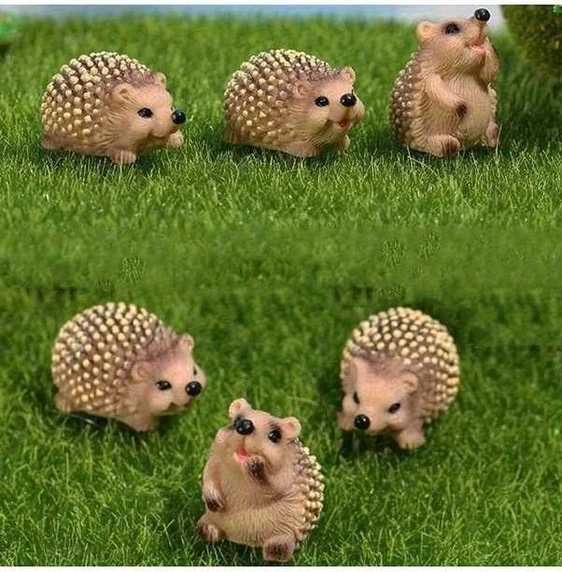 Trendooze Güneşlik022 6 Adet Klasik Realistik Bahçe Dikenli Figürler Dıy Peyzaj Dekor