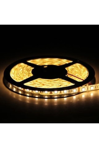 ACK Üç Çip 40*40 Şerit Led- Gün Işığı 3000K-12 V- 5 Mt-AS01-00800