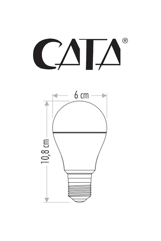Cata CT-4277 9W Beyaz Işık Led Ampul 20 Adet