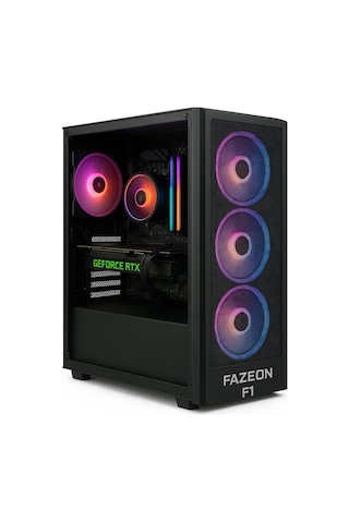 Fazeon DFS Gaming AKAI R7-5700X 16 GB 512 GB M.2 SSD RTX5060 Free Dos Masaüstü Oyuncu Bilgisayarı