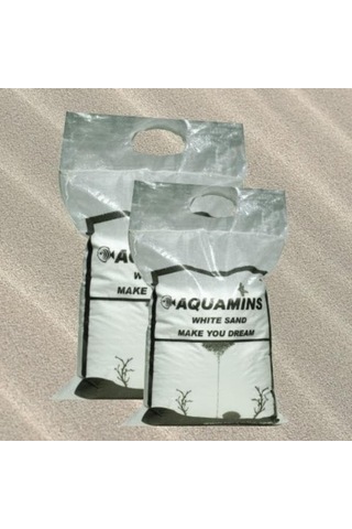 Aquamins White Sand 1.5mm Ciklet Kumu 10kg