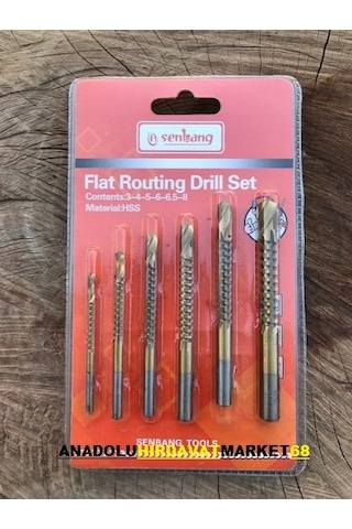 Senbang Hss Metal Delici Uç Çok Amaçlı Ahşap Delici Uç Seti