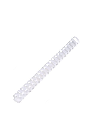 Teknomeda Sarff 20Mm.Beyaz Delux Plastik Spiral 100 Adet