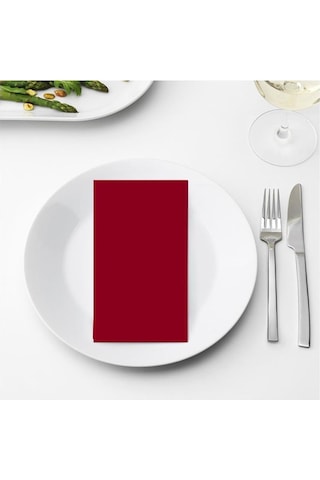 Omnisoft 40x40 cm 1/8 Defter Katlama Servis Peçetesi 50 Adet Kırm