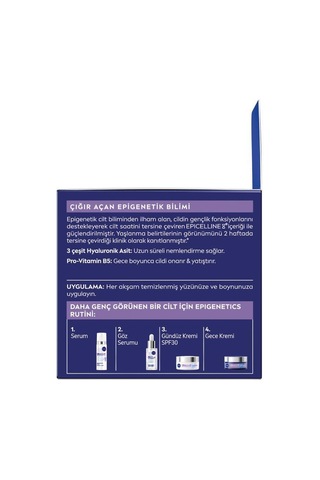 Nıvea Epigenetics Rejuvenating Yaşlanma Karşıtı Gece Yüz Bakım Kremi 50ml