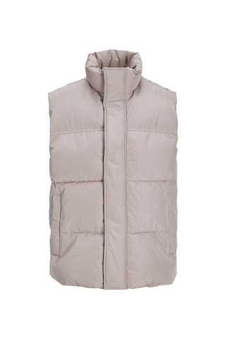 Jack & Jones Erkek Yelek Bej 12256981jjebradley Bodywarmer Sn 25kw21000489 W21204