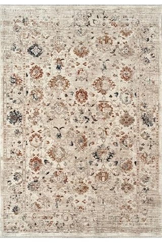 Armonika Yt02a Krem Multi Anticilt Hassasiyetik Yumuşak Dokulu Modern Etnik Halı Çok Renkli 120 X 180 Genel