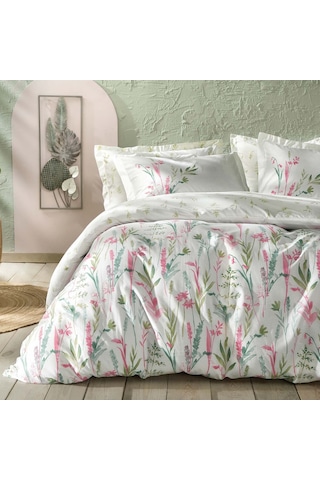 Yataş Bedding Hana Ranforce Çift Kişilik Nevresim Takımı - Pembe
