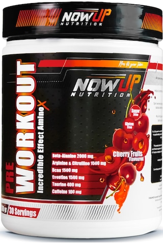 Nowup Nutrition Pre-Workout / Cherry 360 G