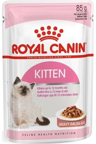 Royal Canin Kitten Instinctive Gravy Pouch Yavru Kedi Maması 12 x 85 G