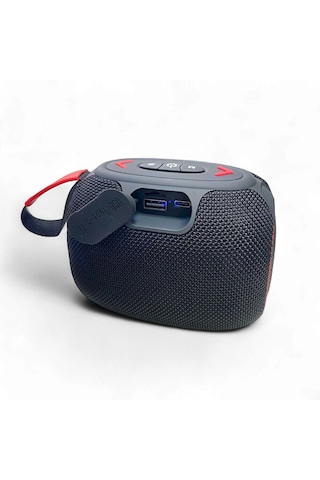 Rose Sp-505 Taşınabilir Şarjlı Bluetooth Hoparlör - Siyah