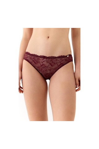 Amarelle Roma Bordo Full Dantel Slip Külot