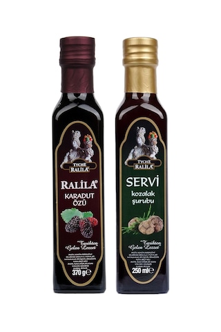 Ralila Karadut Özü 250 Ml & Servi Kozalak Şurubu 250 Ml