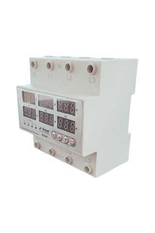 Rcon Rcv04 Trifaze Akım Ve Voltaj Korumalı Sigorta 63a
