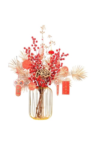 Suntek Oturma Odası Tatil Dekorasyonu Için Çiçek Sepeti 60cm