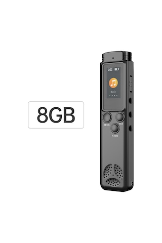 Teltree K96 Dijital Ses Kaydedici: 8gb Dahili Hafıza, Renkli Tft Ekran, Yüksek Kaliteli Kayıt, Şarj Edilebilir Pil