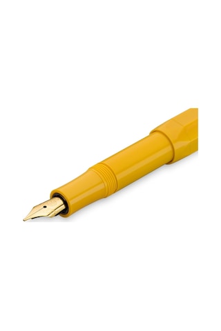 Kaweco Collectıon Dolma Kalem Honey I Premium Dolma Kalem, Çelik Uçlu Sarı Mürekkep Kartuşları İçin I Özel Kalem 13 Cm I Uç: F İnce 165-Koyu Yeşil