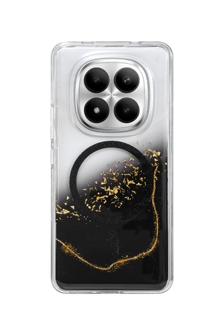 Onegif Xiaomi Redmi Note 15 Pro 5g Lotus Simli Magsafe Kapak - Siyah Kod: 1390