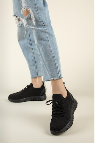 Nesil Shoes Dvm 500 Siyah Triko Kadın Sneakers-siyah Siyah