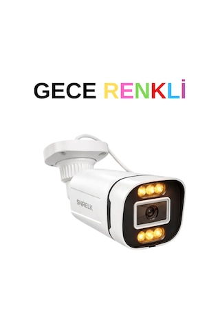 4 Kameralı Su Geçirmez Gece Renkli 1080p Full Hd 250 Gb Geniş Açı Güvenlik Kamerası Set