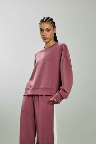Defacto Modal Sporcu Sweatshirt F8353ax26spbr252 Bordo-br252
