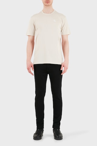 Calvin Klein Erkek T Shirt Lv14rf852g 2jx Bej