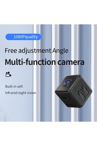 Suofeng X2 Akıllı Güvenlik Kamerası: Dışarı/içeri Kullanıma Uygun, Kablosuz Bağlantı, İkizgen Gece Görüşü, Hareket Algılama, 64gb Depolama Desteği