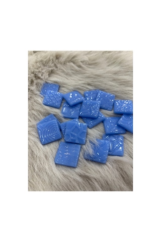 Sanatsal Dokulu Mozaik Dc-04 25x25mm Ege Mavi 500gr